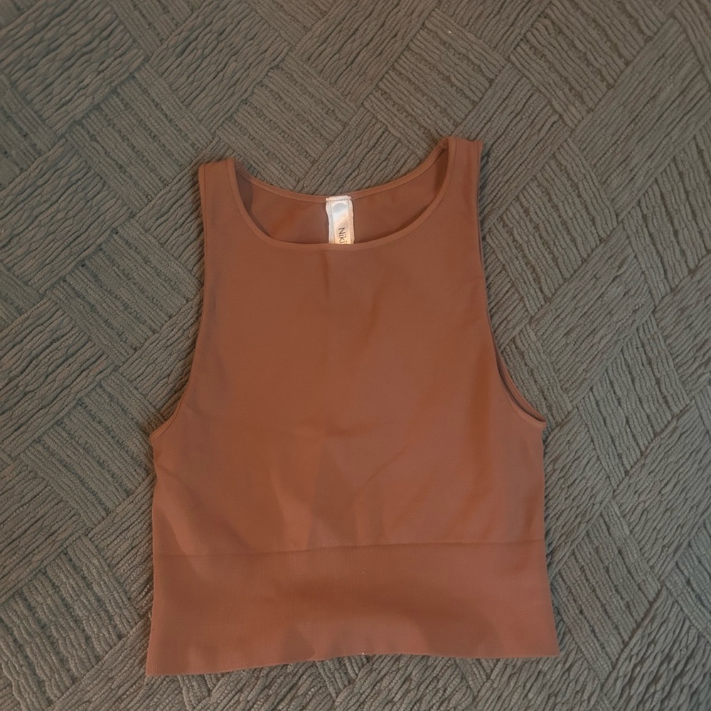 Nikibiki Women's Sleeveless Tan Tank Top